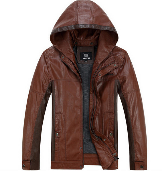  2015 ο ǰ    ĵ Ƽ     Splicel   ML XL 2XL 3XL/wholesale 2015 new High quality leather jacket men Hoodie Motorcycle Wind